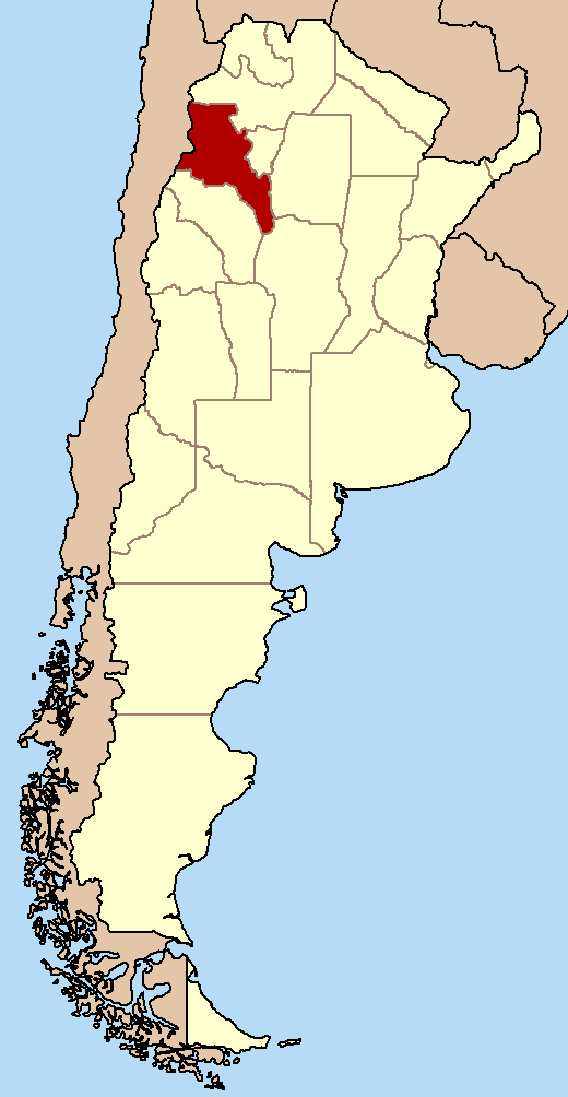 Mappa Catamarca